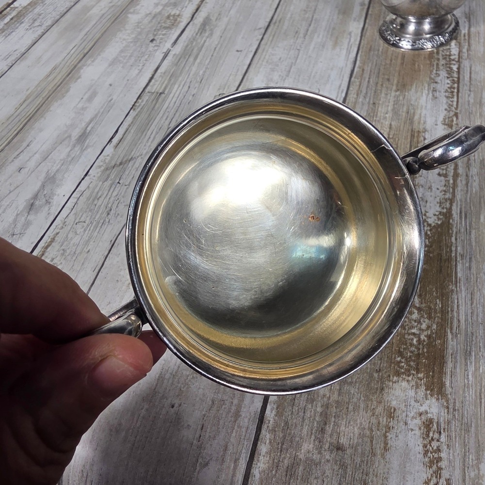 International Silver Camille Silverplate Coffee Pot Sugar Bowl Creamer 3pc Set - Picture 15 of 16